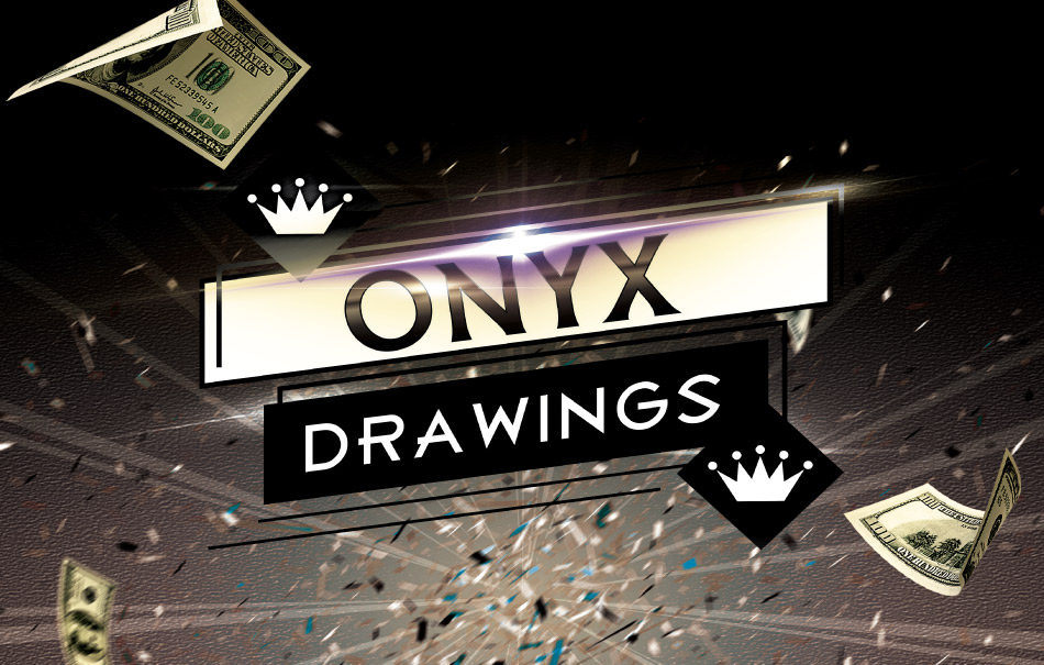 Onyx Drawings event at The Heights Casino in Trinidad, California, showcasing local art.